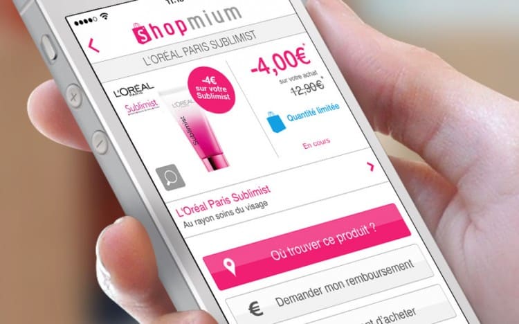 Shopmium vous rembourse vos courses !