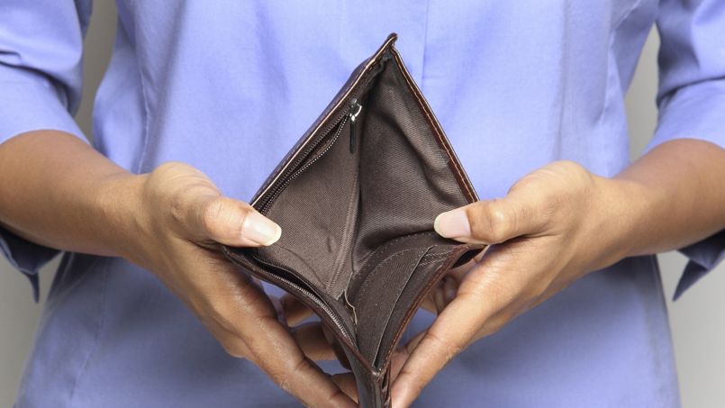 L&rsquo;anxiété à cause du découvert bancaire