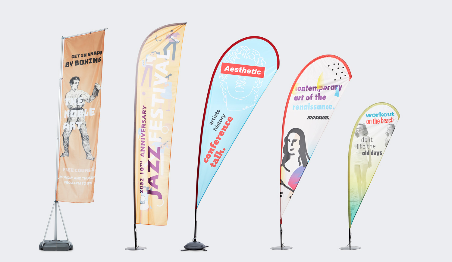 Drapeau beachflag : un outil puissant de marketing visuel