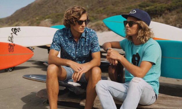 La mode dans le surf et skate
